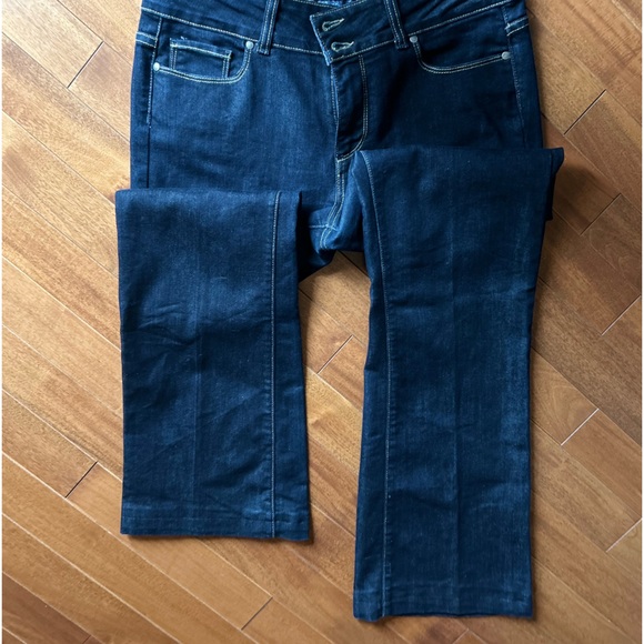 Paige "Hidden Hills" bootcut jeans with double button fly in dark rinse - Size31 - Picture 2 of 16